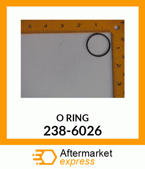 Seal O-ring 238-6026