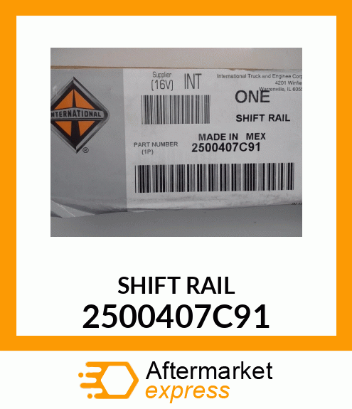 SHIFT_RAIL 2500407C91