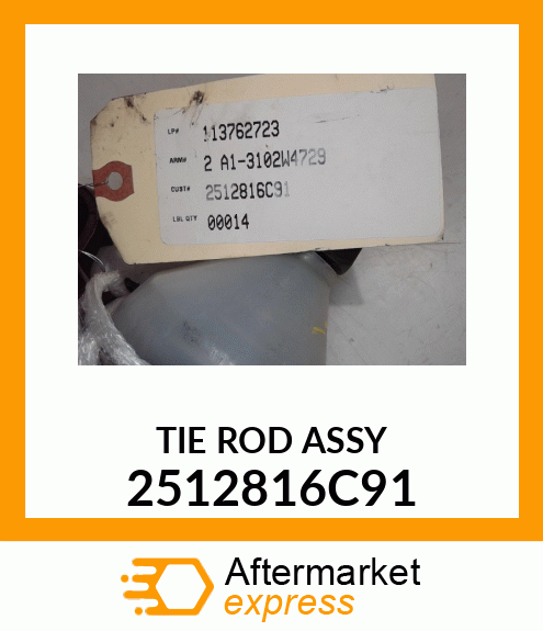 TIE_ROD_ASSY 2512816C91