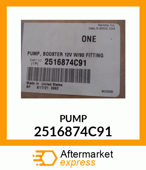 PUMP 2516874C91