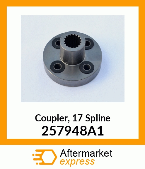 Coupler, 17 Spline 257948A1