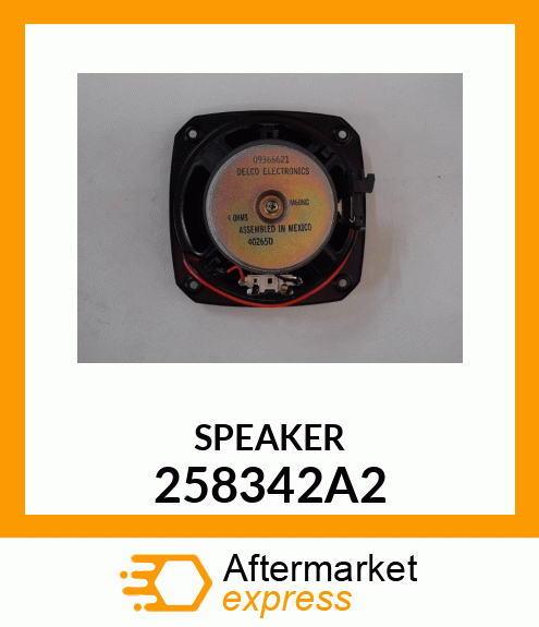 SPEAKER 258342A2