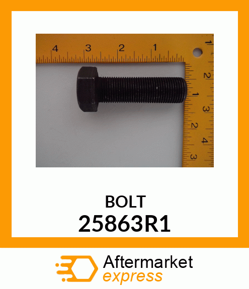 BOLT 25863R1