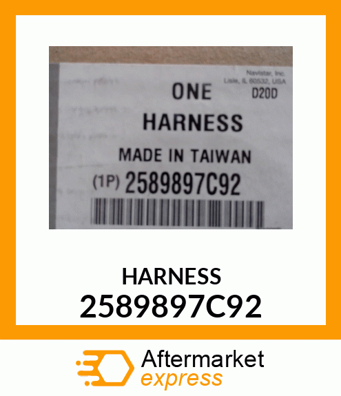 HARNESS 2589897C92