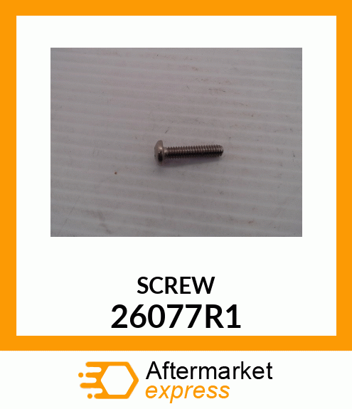 SCREW 26077R1