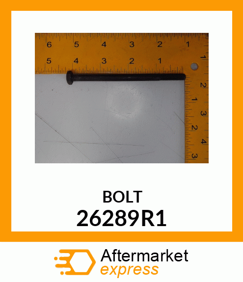 BOLT 26289R1