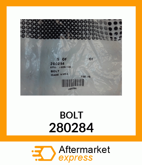 BOLT 280284