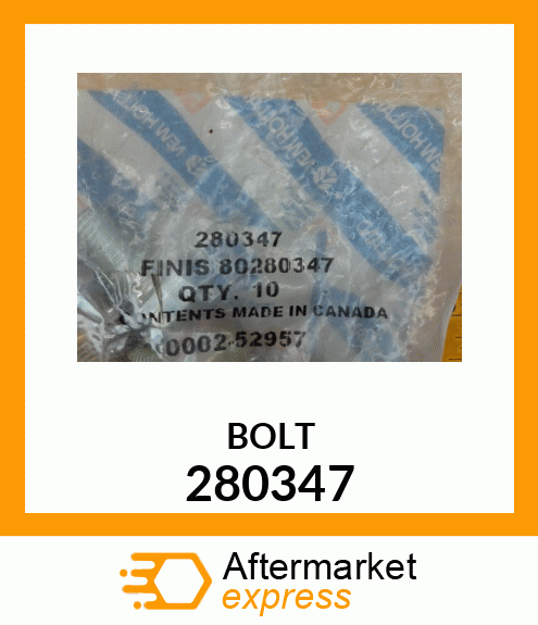 BOLT 280347