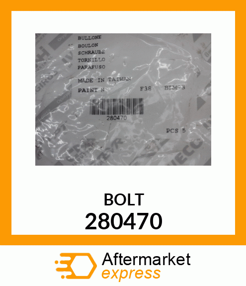 BOLT 280470