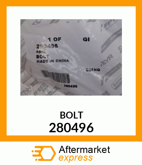 BOLT 280496