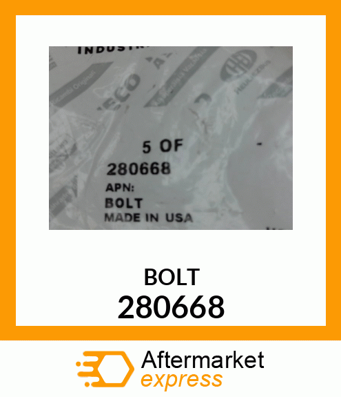 BOLT 280668