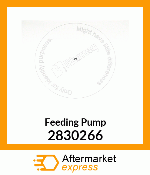Feeding Pump 2830266