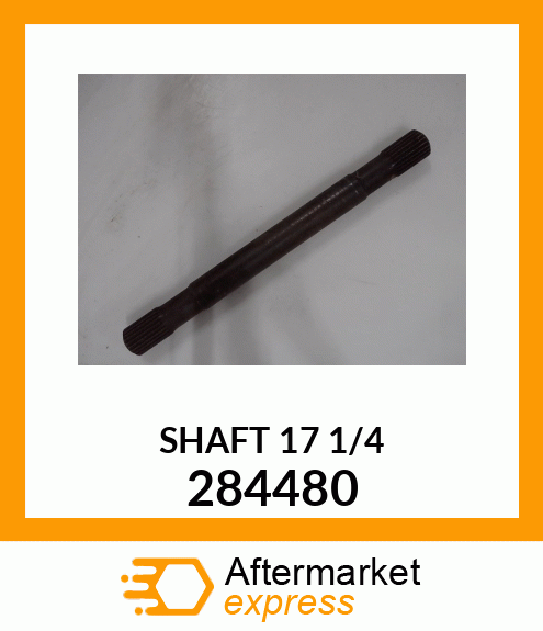 SHAFT 17 1/4 284480