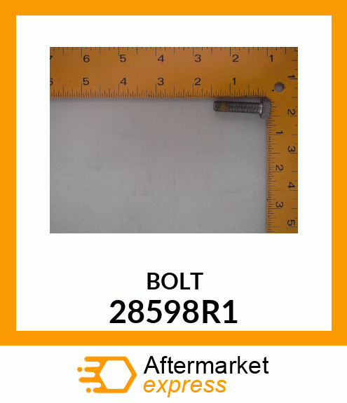 BOLT 28598R1