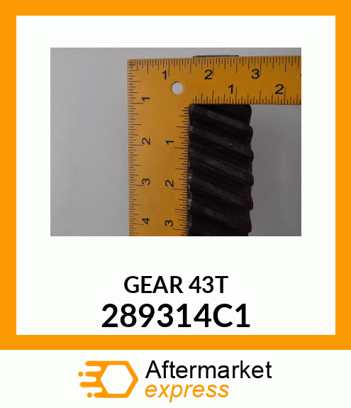 GEAR43T 289314C1