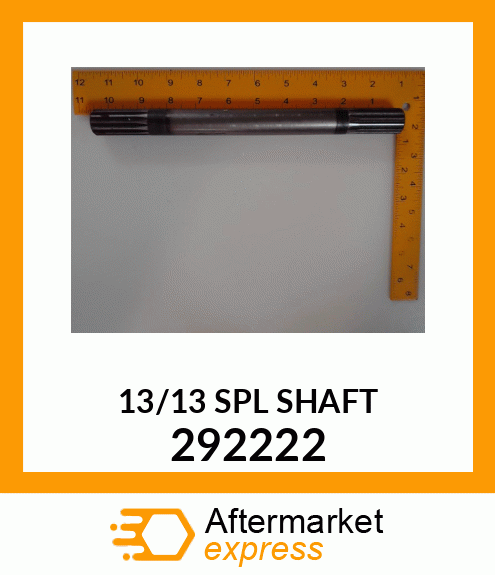 13/13SPLSHAFT 292222