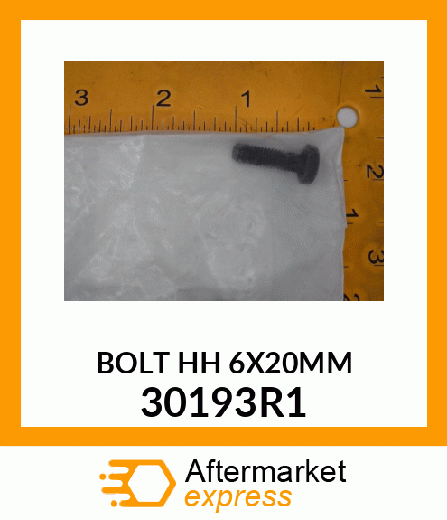 BOLTHH6X20MM 30193R1