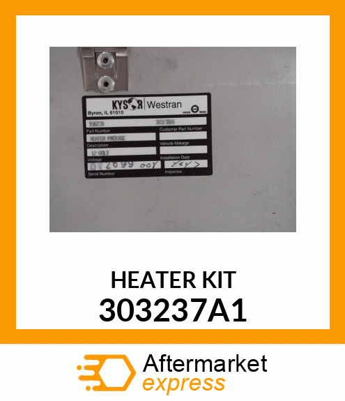 HEATERKIT 303237A1