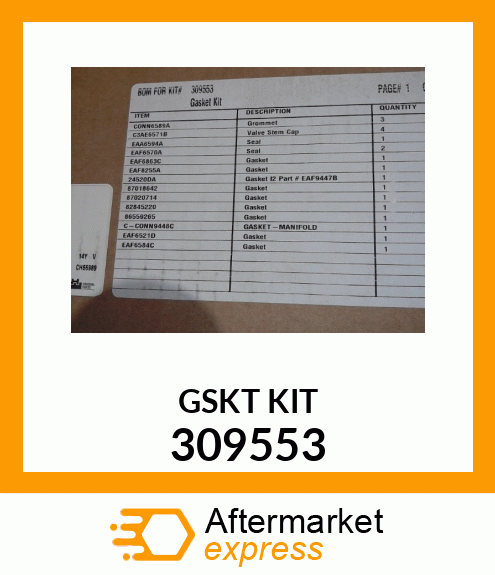 GSKTKIT20P 309553