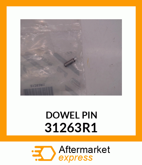 DOWEL PIN 31263R1