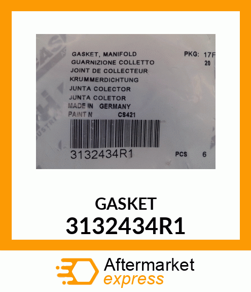 GASKET 3132434R1