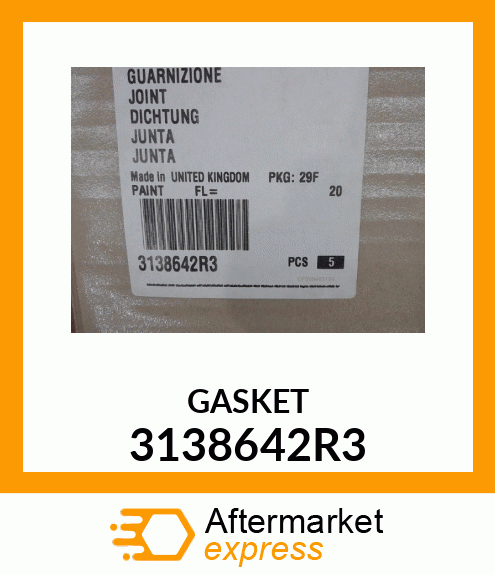 GASKET 3138642R3