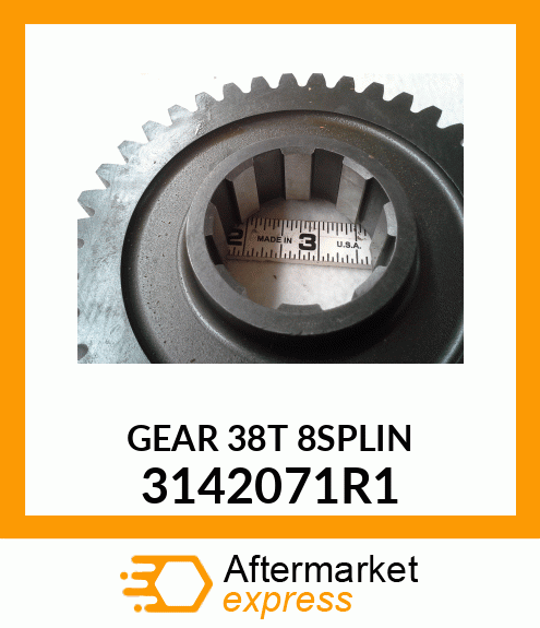 GEAR38T8SPLIN 3142071R1