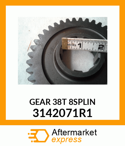 GEAR38T8SPLIN 3142071R1