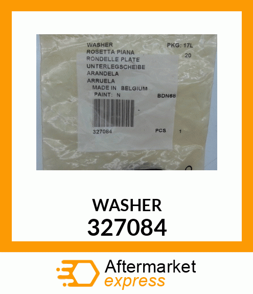 WASHER 327084