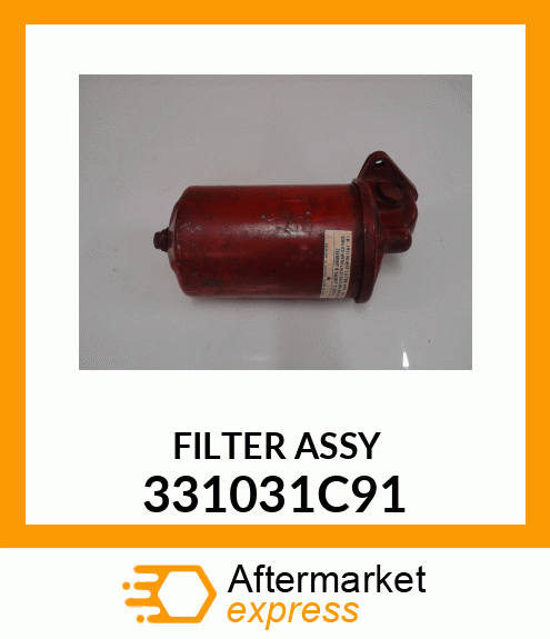 FILTERASSEMBLY 331031C91