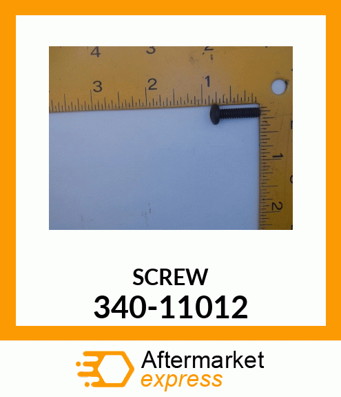 SCREW 340-11012