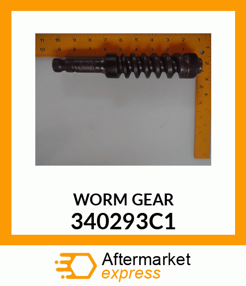 WORMGEAR 340293C1