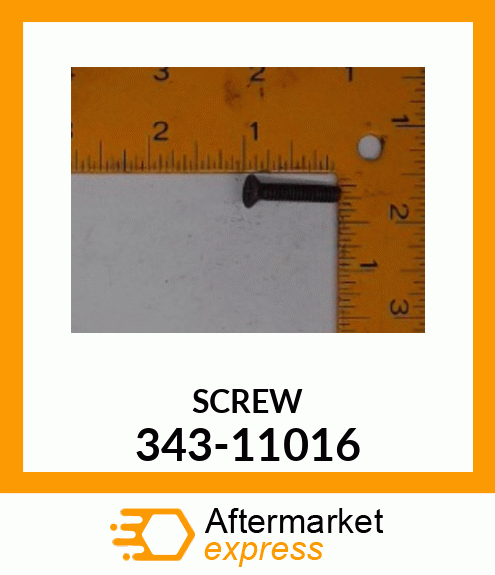 SCREW 343-11016