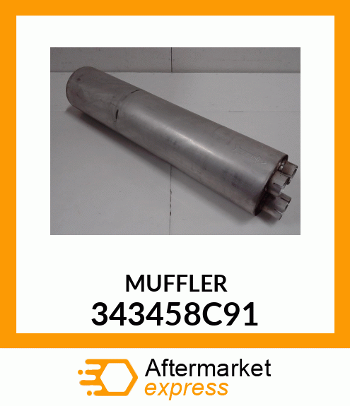 MUFFLER 343458C91