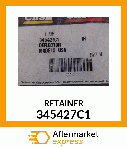 RETAINER 345427C1