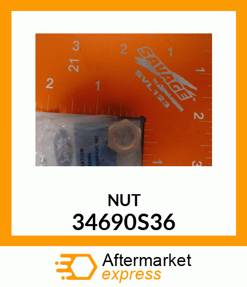 NUT 34690S36