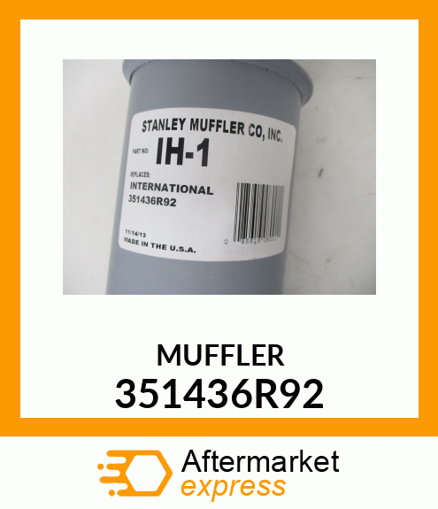 MUFFLER 351436R92