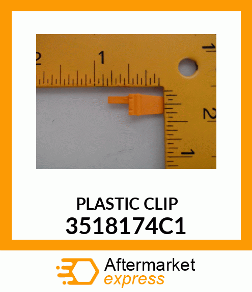 PLASTICCLIP 3518174C1