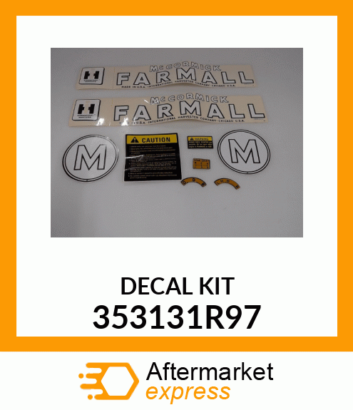 DECALKIT9P 353131R97