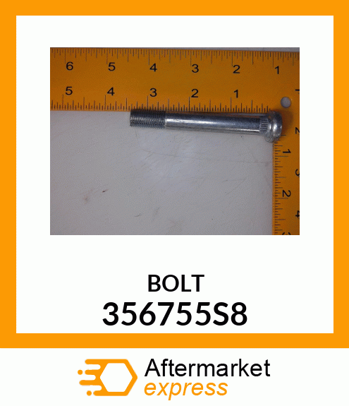 BOLT 356755S8