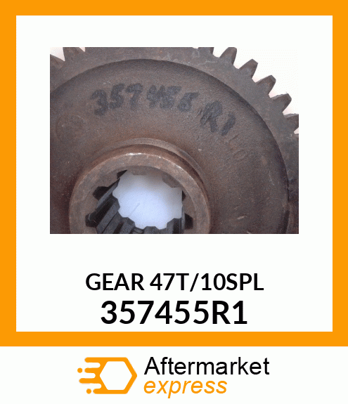 GEAR47T/10SPL 357455R1