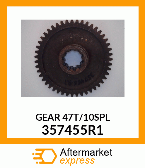 GEAR47T/10SPL 357455R1