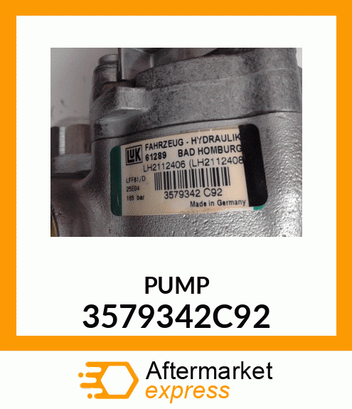 PUMP 3579342C92