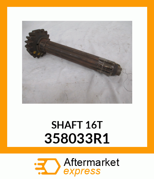 SHAFT16T 358033R1