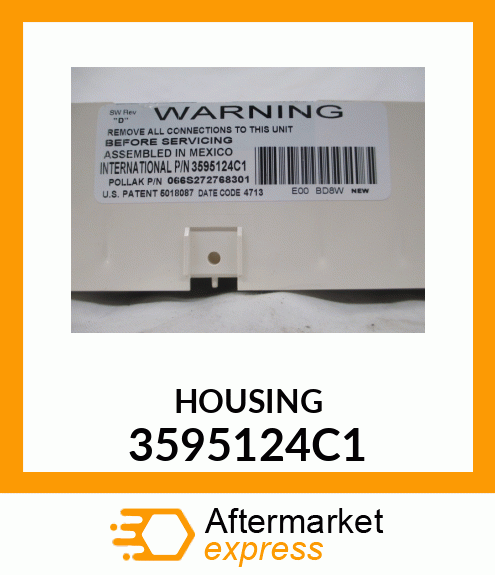 HOUSING 3595124C1