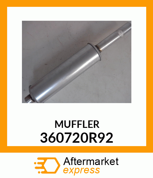 MUFFLER 360720R92