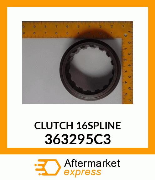 CLUTCH16SPLINE 363295C3