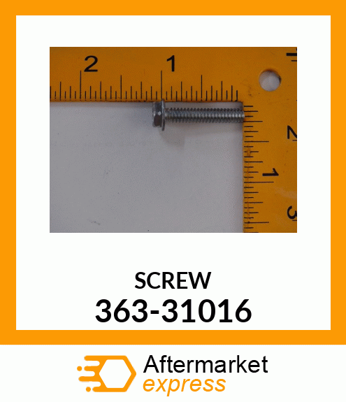 SCREW 363-31016