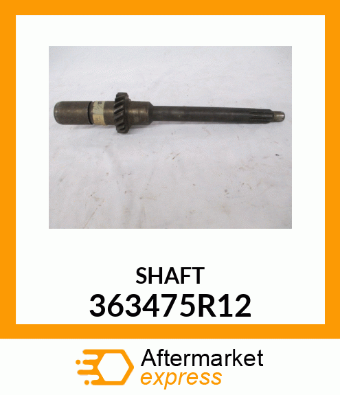 SHAFT 363475R12