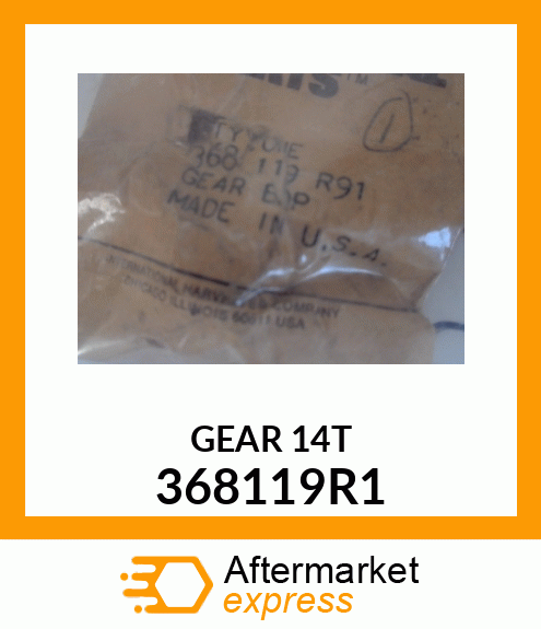 GEAR14T 368119R1